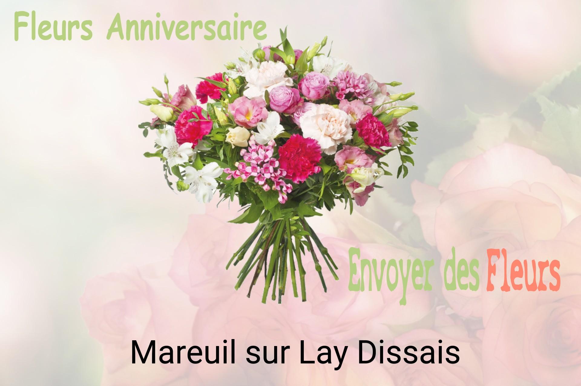 Bouquet de fleurs d’anniversaire livré à Mareuil-sur-Lay-Dissais