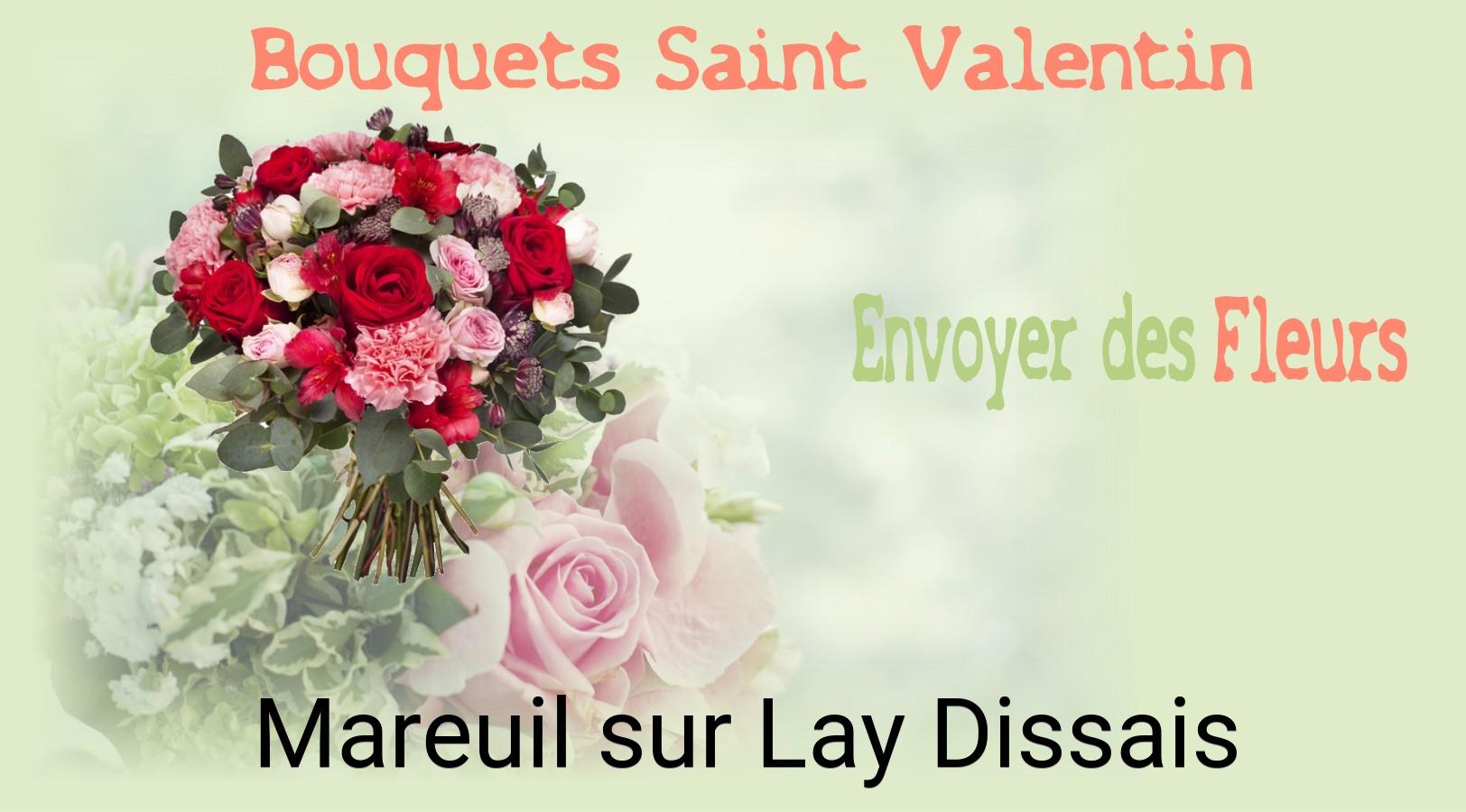 Roses de Saint-Valentin livrées à Mareuil-sur-Lay-Dissais
